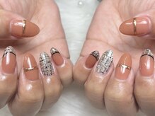 トラストネイル 佐野店(TRUST Nail)/ツイードネイル