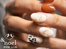 秋冬ネイル マット ゴールド