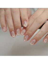 うるうる奥行きマグネットネイル