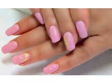 ショウズ サロン(Sho's SALON)の雰囲気（桜色に金箔貼り付けてー(^-^)/♪春ぅ～♪♪~）