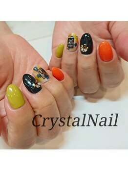 クリスタルネイル イオンモール広島府中店(CRYSTAL NAIL)/カラフル×いろいろ