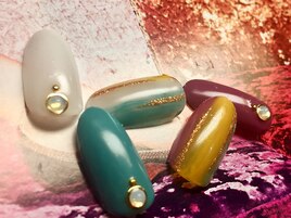 縦グラデーションネイル