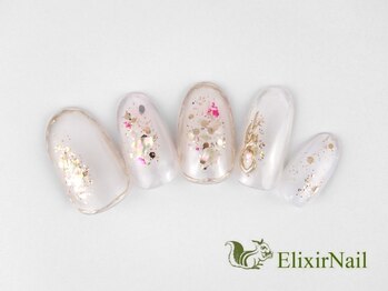 エリクサーネイル 五反田(Elixir Nail)/定額a シンプル/クーポン使用