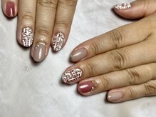 ジェムネイル(Jem Nail)/ツイードネイル