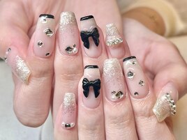 7月　リボンネイル