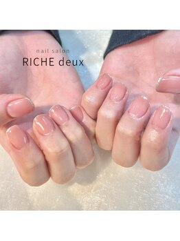リッシュ ドゥ(RICHE deux)/春カラグラ×ラインフレンチ♪