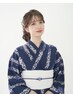 【浴衣】持ち込み浴衣＋ヘアセット＋フルメイク¥10400