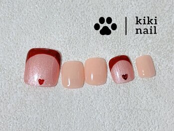 キキネイル たまプラーザ店(kikinail)/フット定額/フレンチネイル