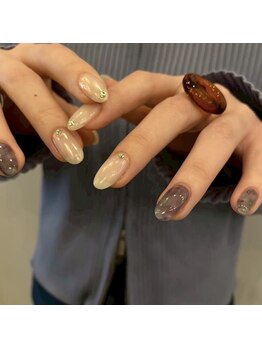 ティグル(TIGGLE)の写真/【短時間で叶えるオリジナルネイル*フリ―アート90min¥8360】シンプル～個性派まで何でもお任せください♪ 