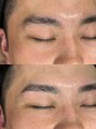 ミレボ 渋谷(Me.rebo)&nbsp;バラつく毛流れを整え扱いやすい眉に整えます*[渋谷/眉毛パーマ]