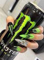 オルシア(Alsea)&nbsp;モンスターネイル☆黒×緑でパンクに♪