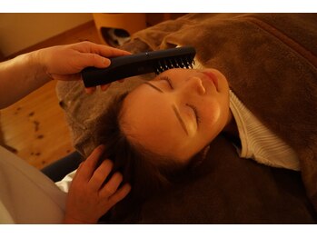 小顔・ドライヘッドスパ専門店 隠れ家cuco【クコ】/小顔フェイシャルの様子