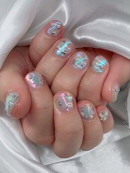ティディーネスト(Tidynest)/うるうる×ちゅるん×氷ネイル♪