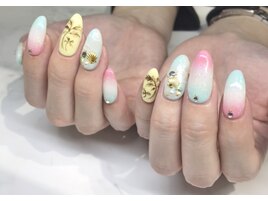 とってもサマーなネイル