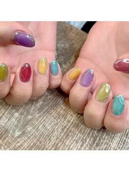 爪屋べっぴん堂/カラフルシアーカラー