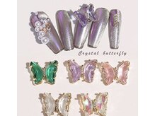 DCネイルサロン/蝶々パーツ