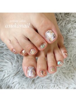 ラコルザ(La Colza)/天然石風ニュアンスアート