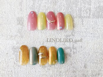 リノリコネイル 元住吉(Lino Liko nail)/5月☆8500円定額デザイン