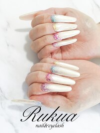 【ハンドネイル】スカルプチュア