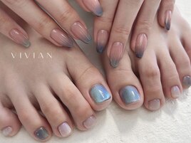 マーメイドマグネットネイル