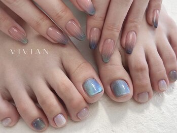 ヴィヴィアン ネイル(Vivian nail)/マーメイドマグネットネイル