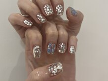 コム 草加マルイ店(com by neolive)/スパンコールネイル＊8050円