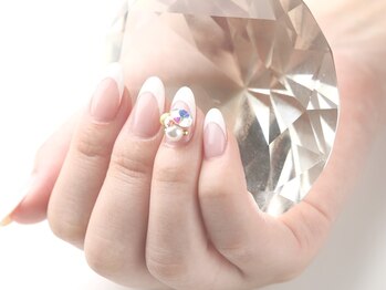 チャンプ 瓢箪山店(Champ)の写真/自爪に優しいパラジェル商材使用でダメージレス◎どんなシーンにも馴染む上品シンプルならお任せください！
