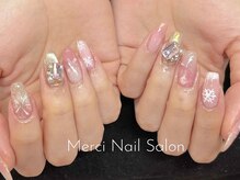 メルシー(Merci)/チップ長さ出しワンホンネイル