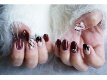 ネイル フライガール(nail FLY GIRL)/バレンタインネイル♪