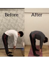 おこしんちゅ 渋谷 代々木公園/前屈可動域アップ