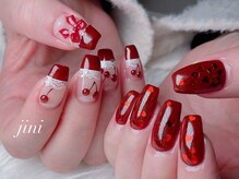 ネイルジニ(nail.Jini)の雰囲気（思わず笑顔になる、可愛らしさ満点のガーリーデザイン^_^）