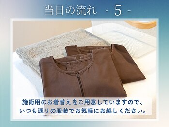 カーム(calm)/当日の流れをご案内します(5)
