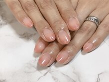 ミーレン ネイルサロン(Miren)/上品なベージュカラーグラ