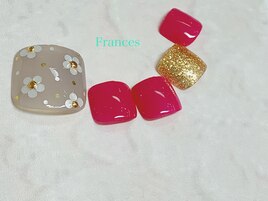 新作サンプル　お花ホログラム