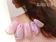 アグニークリッシェ(Agunik Riche)/【押し花ネイル】