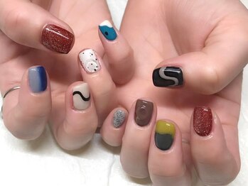 ビューティービースト フォー ネイルアンドアイラッシュ 松浜店(beauty:beast)/詰め込みネイル♪