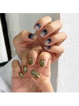 ニコアネイルズ(Nicoa nails)/ちぐはぐネイル　shiho
