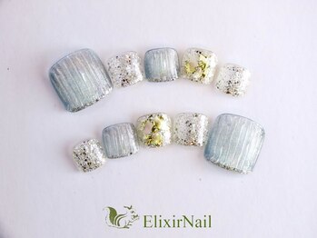 エリクサーネイル 神田(Elixir Nail)/フットやり放題/クーポン使用