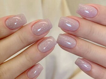 ダークハニー 池袋店(Dark Honey)/パープル桜オーロラ自爪