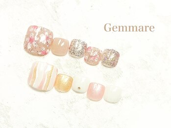 ジェンマーレ 二子玉川店/お花フットデザイン