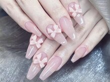 シーアンドビーネイル(C&B Nail)/リボンチップ長さだし