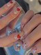 ハラジュクネイルズ(harajukunails)の写真/【パラジェル｜シンプルデザインコース¥7800】独創的なニュアンスデザインや個性が光るネイルを。