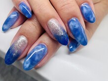 大人の夏ネイル