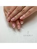 【hand】ベースカラーあり☆ニュアンスフレンチネイル