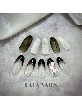 ララネイルズ(LALA NAILS)/定額アートコース ¥6,899