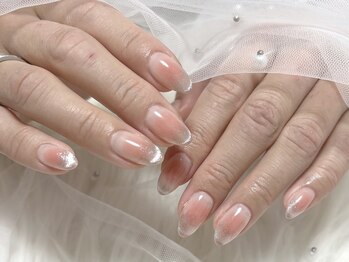 アンジェネイル(Ange nail)/ちゅるんマグネットフレンチ♪