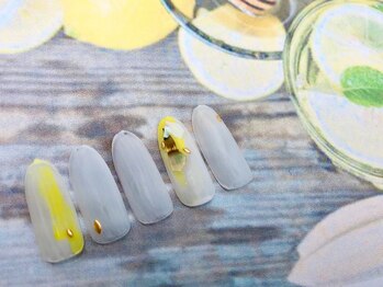 ネイルサロン&スクール ジーナ(GINA)/5月定額シンプルナチュラルカラ