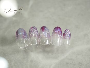 ネイルクローゼット(Nail Closet)/1月Monthly Design