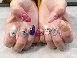 キャラクターネイル