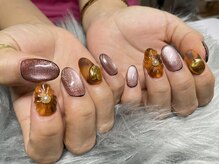 リー(REE)/べっ甲ネイル